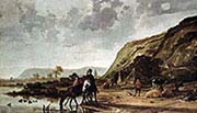 River Landscape with Horsemen